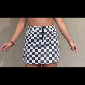 CHECKERED SKIRT FROM URBAN OUTFITTERS